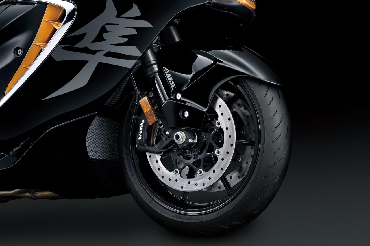 Kit completo con pastiglie e viti o solo disco freno anteriore HAYABUSA 2021-2026