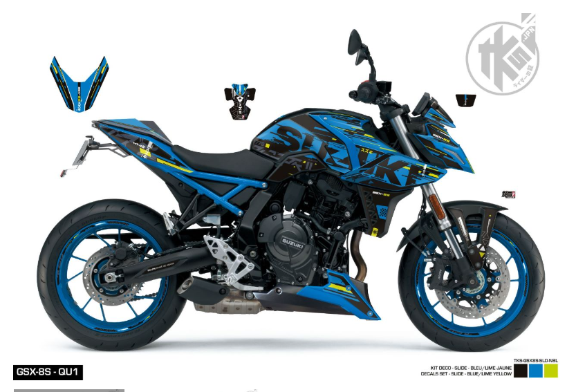 SET Adesivi GSX-8S TKS Slide