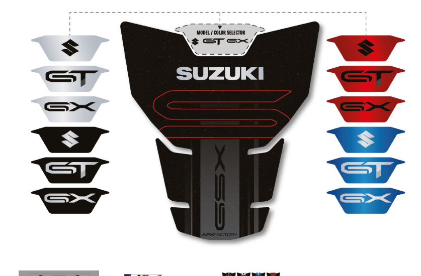 Kit Para Serbatoio per Serie GSX-S