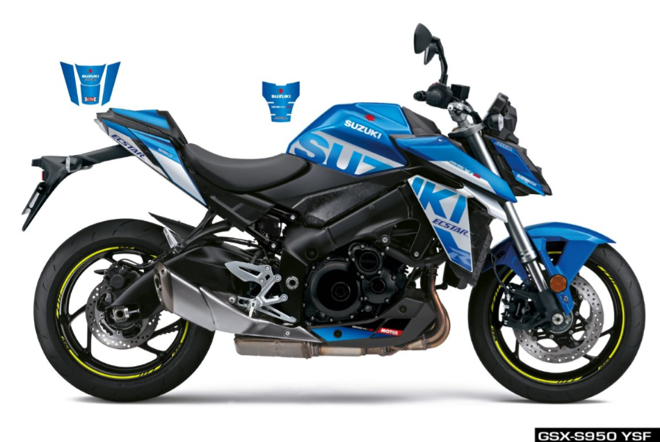 Kit Adesivi Team Suzuki Ecstar MotoGP GSX-S1000 Blu