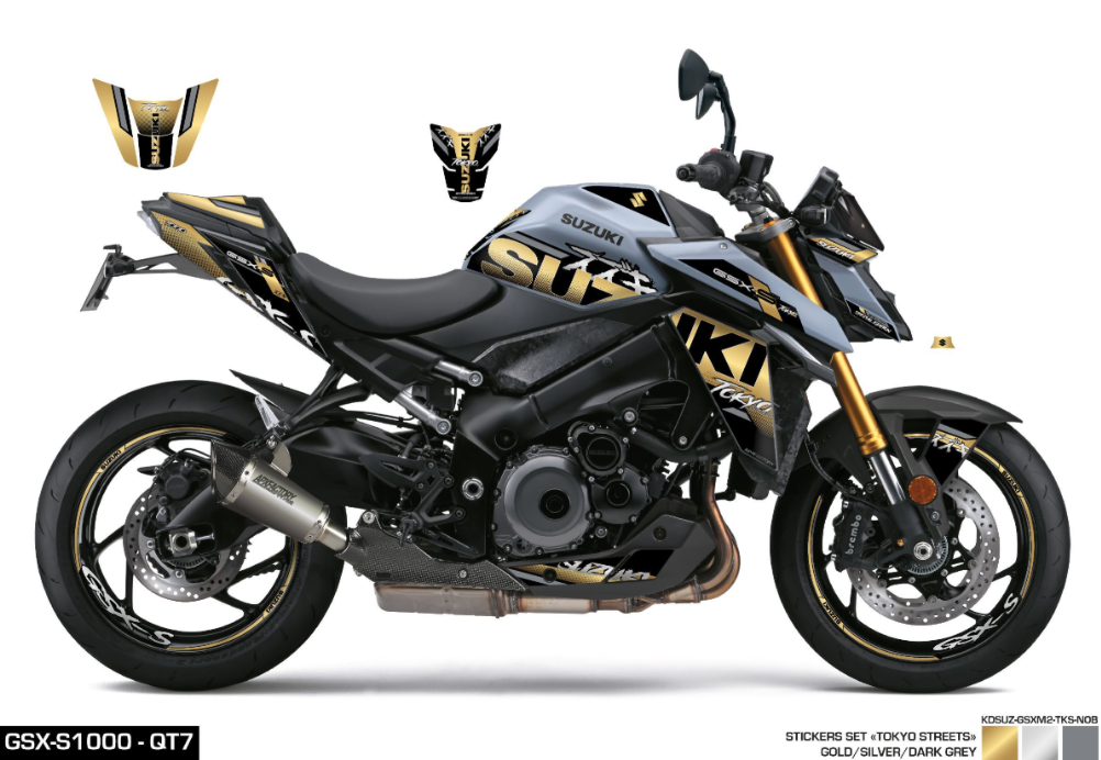 Kit Adesivi Tokyo Streets GSX-S1000