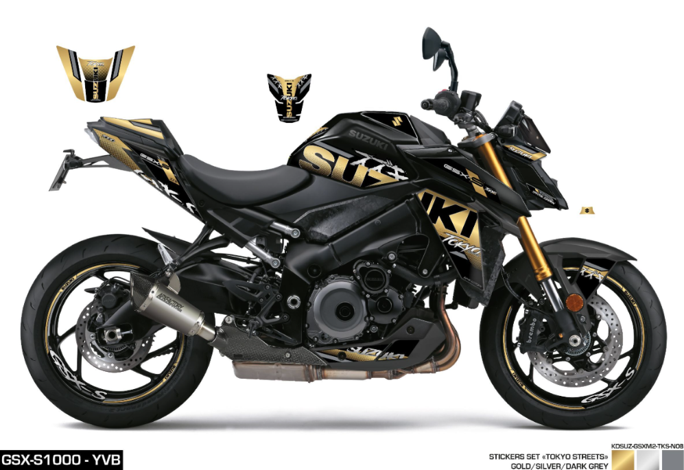 Kit Adesivi Tokyo Streets GSX-S1000