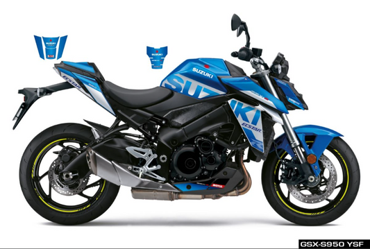 Kit Adesivi Team Suzuki Ecstar MotoGP GSX-S1000 Blu