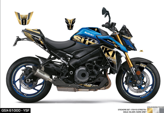 Kit Adesivi Tokyo Streets GSX-S1000